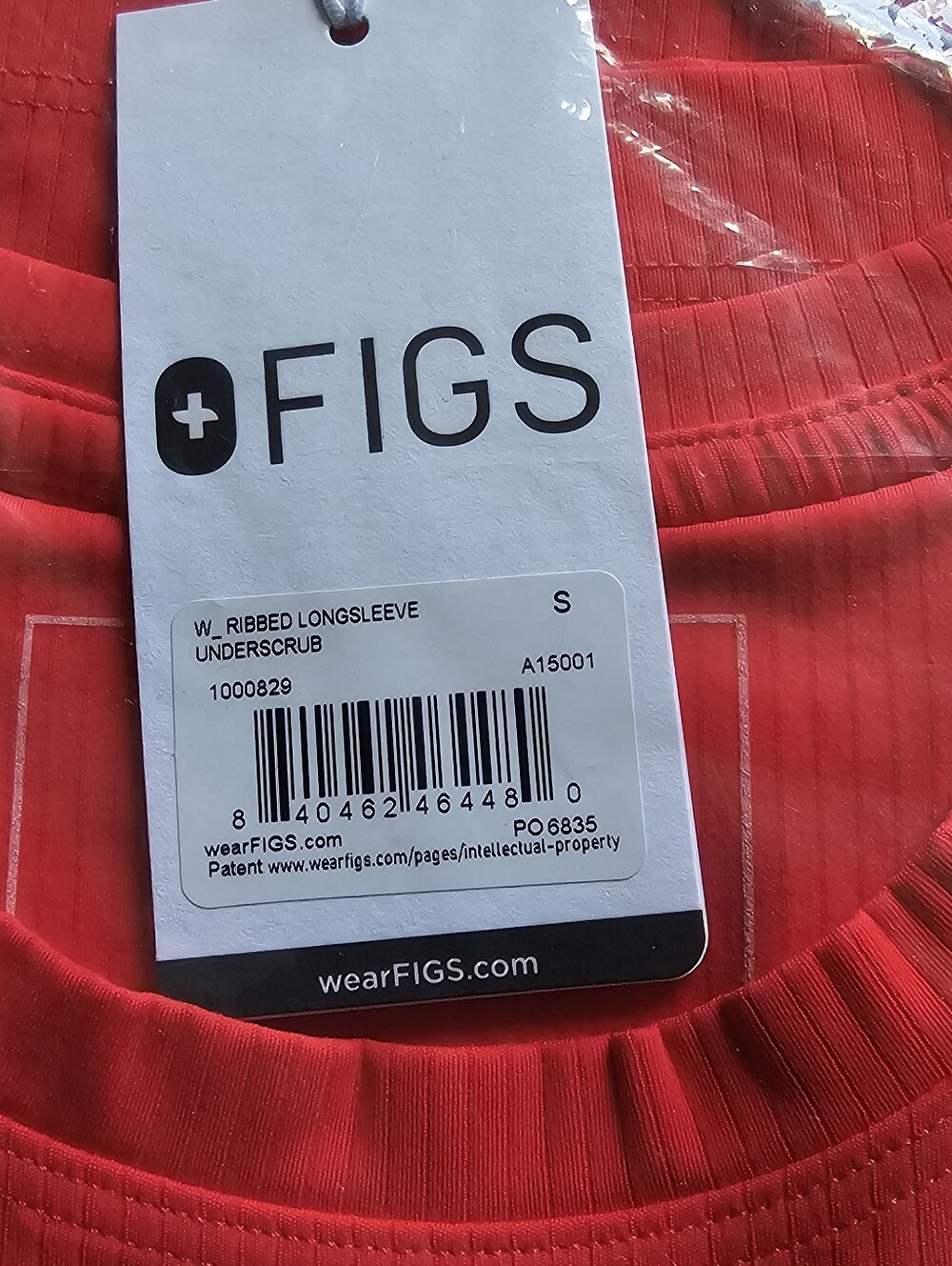 Figs Hibiscus Ribbed Longsleeve Salta.